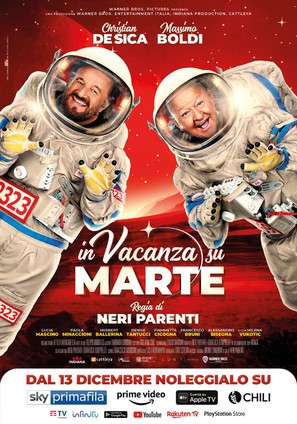 In vacanza su Marte - Italian Movie Poster (thumbnail)