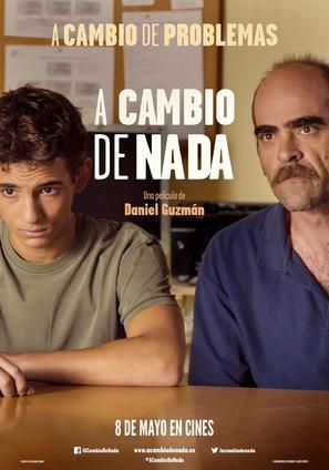 A cambio de nada - Spanish Movie Poster (thumbnail)