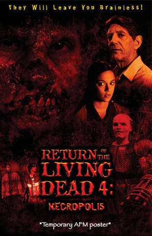 Return of the Living Dead 4: Necropolis - DVD movie cover (thumbnail)