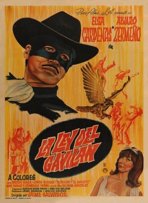 La ley del gavil&aacute;n - Mexican Movie Poster (thumbnail)