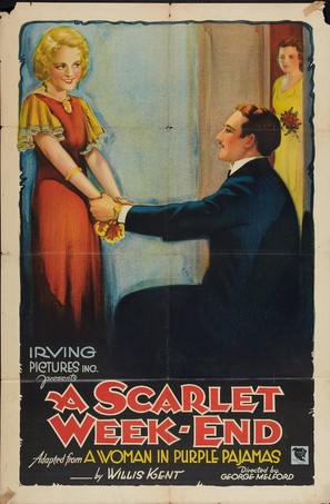 A Scarlet Week-End - Movie Poster (thumbnail)
