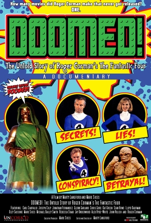 Doomed: The Untold Story of Roger Corman&#039;s the Fantastic Four - Movie Poster (thumbnail)