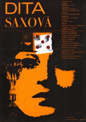 Dita Saxov&aacute; - Czech Movie Poster (thumbnail)