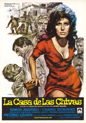La casa de las Chivas - Spanish Movie Poster (thumbnail)