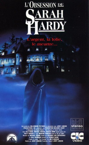 The Haunting of Sarah Hardy - French VHS movie cover (thumbnail)