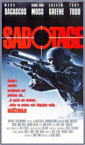 Sabotage - Slovenian Movie Poster (thumbnail)