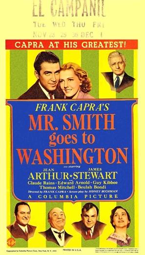 Mr. Smith Goes to Washington - Theatrical movie poster (thumbnail)