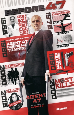 Hitman: Agent 47 - Movie Poster (thumbnail)
