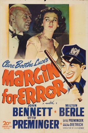 Margin for Error - Movie Poster (thumbnail)