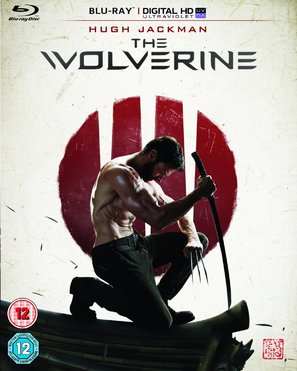 The Wolverine - British Blu-Ray movie cover (thumbnail)