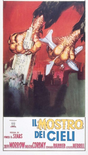 The Giant Claw - Italian Theatrical movie poster (thumbnail)