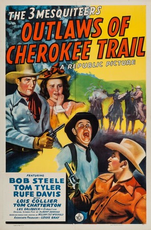 Outlaws of Cherokee Trail - Movie Poster (thumbnail)