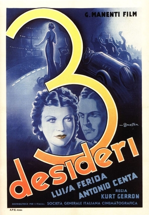 I tre desideri - Italian Movie Poster (thumbnail)