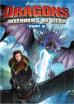 &quot;Dragons: Riders of Berk&quot; - DVD movie cover (thumbnail)