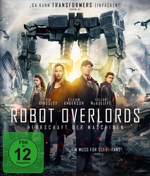 Robot Overlords - German Blu-Ray movie cover (thumbnail)