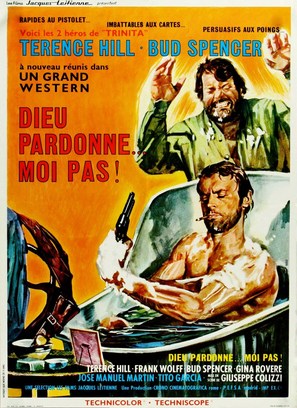 Dio perdona... Io no! - French Movie Poster (thumbnail)