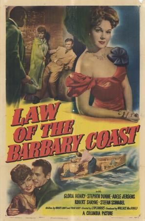 Law of the Barbary Coast - Movie Poster (thumbnail)