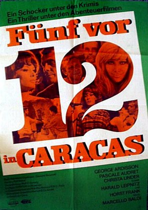 F&uuml;nf vor 12 in Caracas - German Movie Poster (thumbnail)