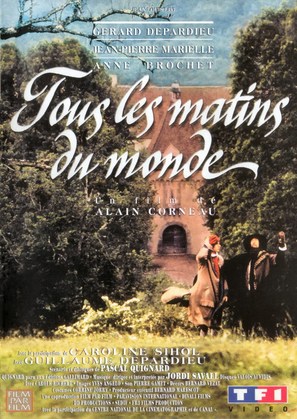 Tous les matins du monde - French VHS movie cover (thumbnail)