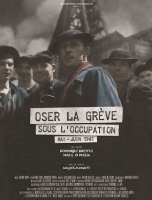 Oser la gr&egrave;ve sous l&#039;occupation - Belgian Movie Poster (thumbnail)