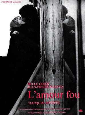 L&#039;amour fou - French Movie Poster (thumbnail)