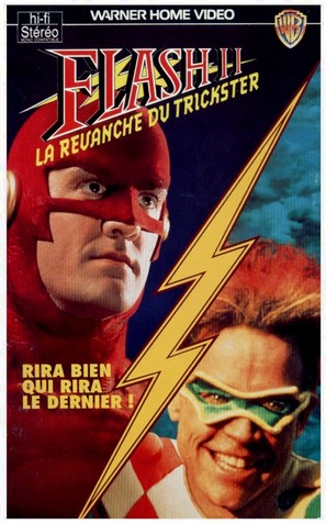 The Flash II: Revenge of the Trickster - French VHS movie cover (thumbnail)