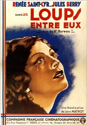 Les loups entre eux - French Movie Poster (thumbnail)