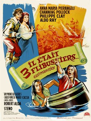 Moschettieri del mare, I - French Movie Poster (thumbnail)