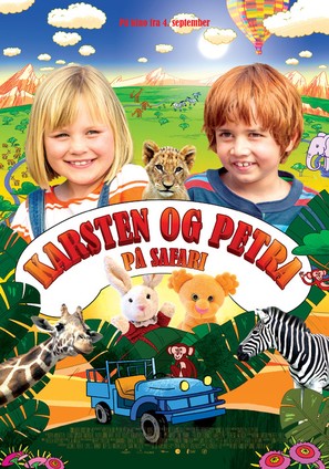 Karsten og Petra p&aring; safari - Norwegian Movie Poster (thumbnail)