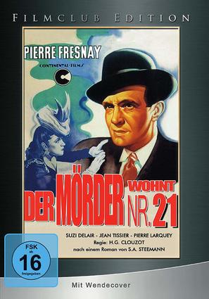 L&#039;assassin habite... au 21 - German DVD movie cover (thumbnail)