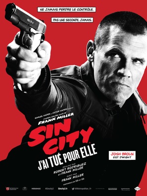 Sin City: A Dame to Kill For - French Movie Poster (thumbnail)