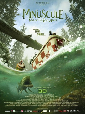 Minuscule - La vall&eacute;e des fourmis perdues - French Movie Poster (thumbnail)