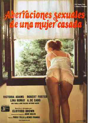 Aberraciones sexuales de una mujer casada - Spanish Movie Poster (thumbnail)