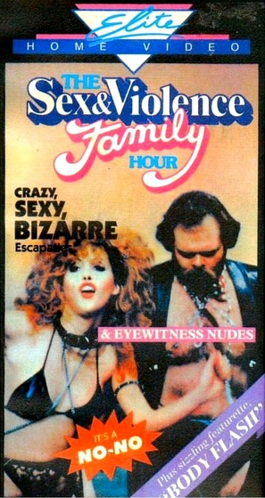 The Sex and Violence Family Hour - VHS movie cover (thumbnail)