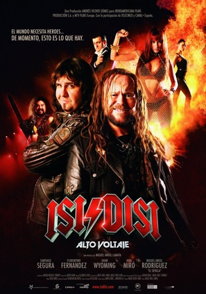 Isi &amp; Disi, alto voltaje - Spanish Movie Poster (thumbnail)