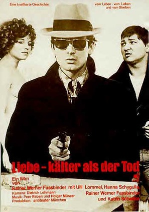 Liebe ist k&auml;lter als der Tod - German Movie Poster (thumbnail)