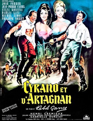 Cyrano et d&#039;Artagnan - French Movie Poster (thumbnail)