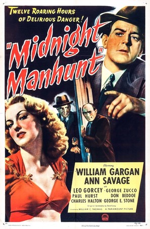 Midnight Manhunt - Movie Poster (thumbnail)
