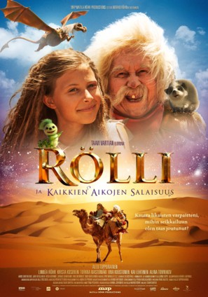 R&ouml;lli ja kaikkien aikojen salaisuus - Finnish Movie Poster (thumbnail)