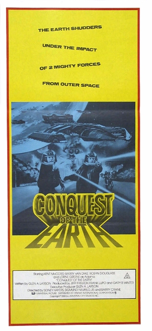 Conquest of the Earth - Australian Movie Poster (thumbnail)