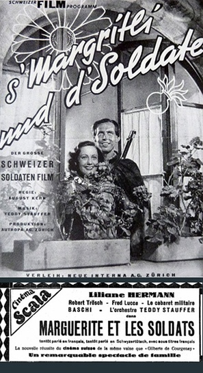 S&#039;Margritli und d&#039;Soldate: Ernstes und Heiteres aus der Grenzbesetzung - Swiss Movie Poster (thumbnail)
