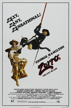 Zorro, the Gay Blade - Movie Poster (thumbnail)