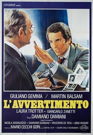 L&#039;avvertimento - Italian Movie Poster (thumbnail)