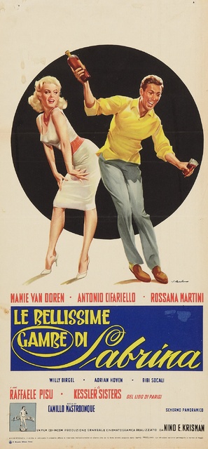 Le bellissime gambe di Sabrina - Italian Movie Poster (thumbnail)