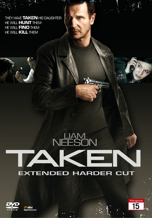 Taken - Norwegian DVD movie cover (thumbnail)