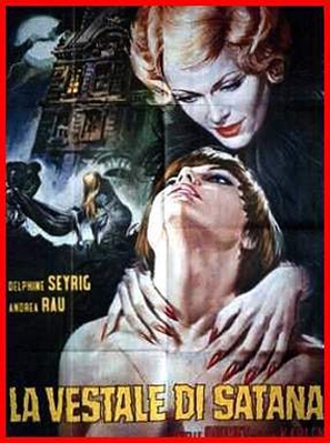 Les l&egrave;vres rouges - Italian Movie Poster (thumbnail)