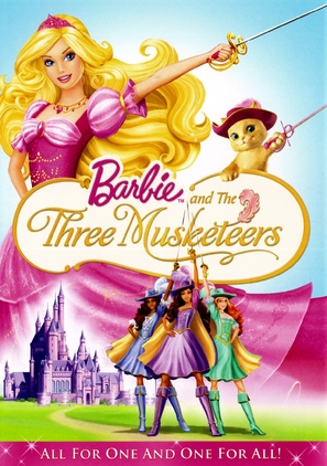 Barbie and the Three Musketeers - DVD movie cover (thumbnail)