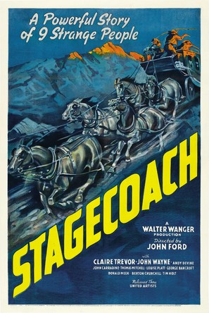 Stagecoach - Theatrical movie poster (thumbnail)