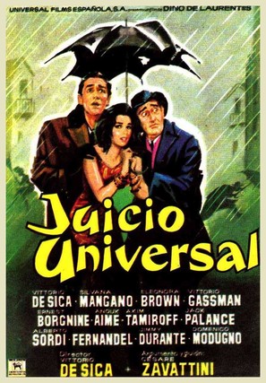 Giudizio universale, Il - Spanish Movie Poster (thumbnail)