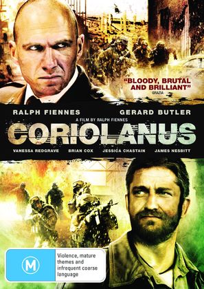 Coriolanus - DVD movie cover (thumbnail)